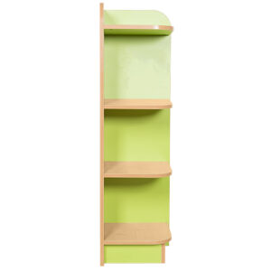 KubbyClass Library Right End Bookcase-1250mm High