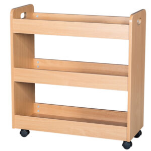 Premium Wooden Lunchbox Trolley