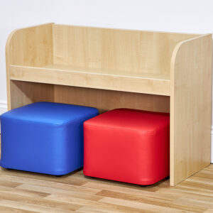 Activity bench with 2 Cube Seats - Choice of Colours