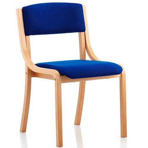 NEXT DAY Madrid School Reception Blue Chair - No Arms