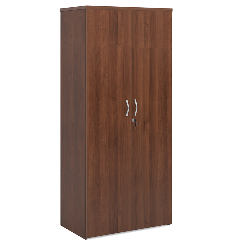 NEXT DAY Universal Double Door Wooden Cupboard - 4 Shelves