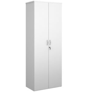 NEXT DAY Universal Double Door Wooden Cupboard - 5 Shelves