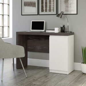 Olana Chunk Home Office Desk - Pearl Oak