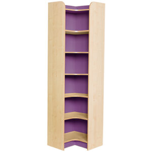 Kubbyclass Internal Corner Library Bookcase - 2000mm High