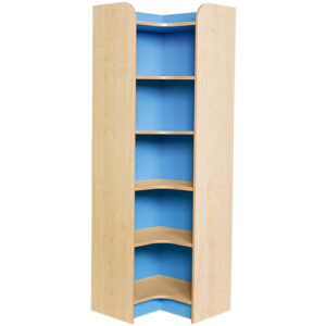 Kubbyclass Internal Corner Library Bookcase - 1750mm High
