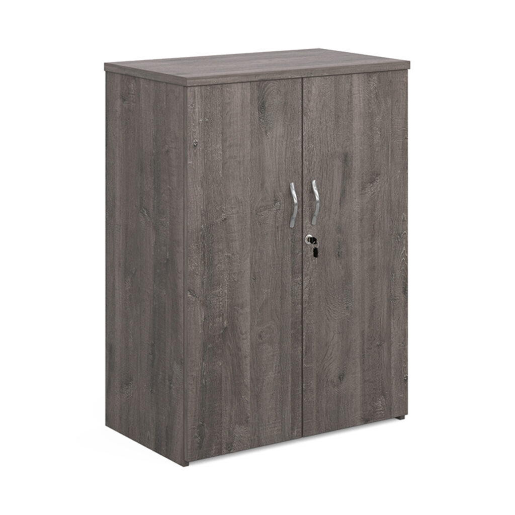 NEXT DAY Universal Double Door Wooden Cupboard - 2 Shelves