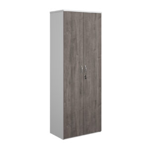 NEXT DAY Duo Double Door Wooden Cupboard - 2140mm High
