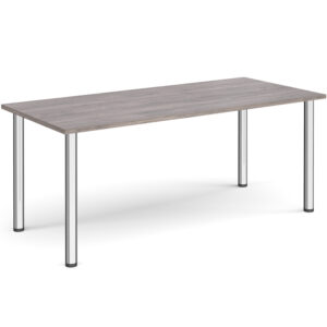 Rectangular Radial Leg Meeting Table - 1800mm x 800mm