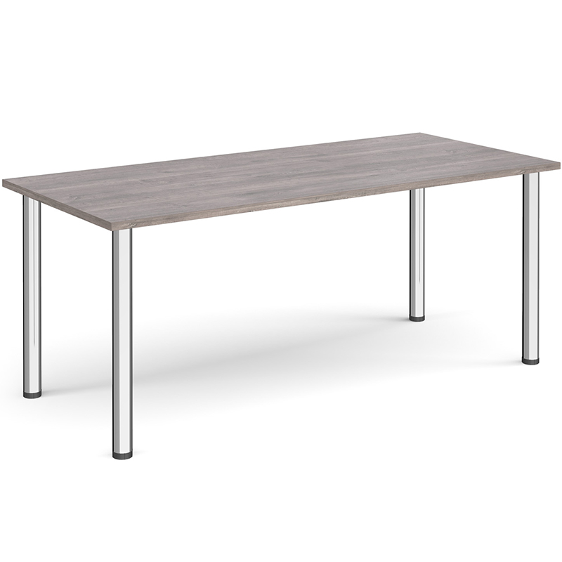 Rectangular Radial Leg Meeting Table - 1800mm x 800mm