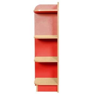 KubbyClass Library Left End Bookcase-1250mm High
