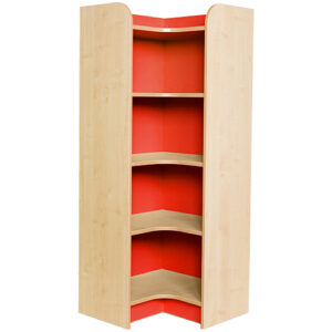 Kubbyclass Internal Corner Library Bookcase - 1500mm High
