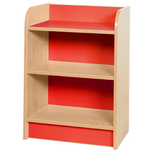 KubbyClass Slimline Single Sided Library Bookcase 750mm High