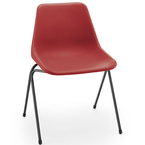 Robin-Day-Polyside-Classroom-Stacking-Chair-440mm-High-Indian-Red