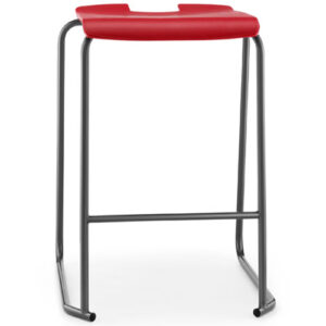 SE Ergonomic Polypropylene Classroom Stacking Stool - 685mm High - Set of 4