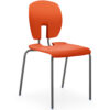 SE-Perfect-Posture-Curve-Classroom-Stacking-Chair-460mm-High-Flame-Orange-Nobis-Education-Furniture