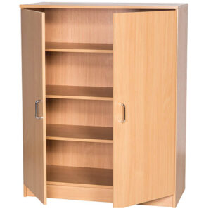 School Classroom 1000mm Wide Storage Cupboard - 1200mm High