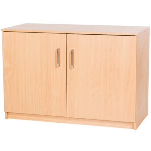 1000mm Wide - School Classroom Storage Cupboard - 600mm High