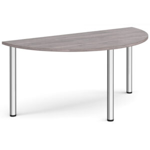 Semi Circular Radial Leg Meeting Table - 1600mm x 800mm