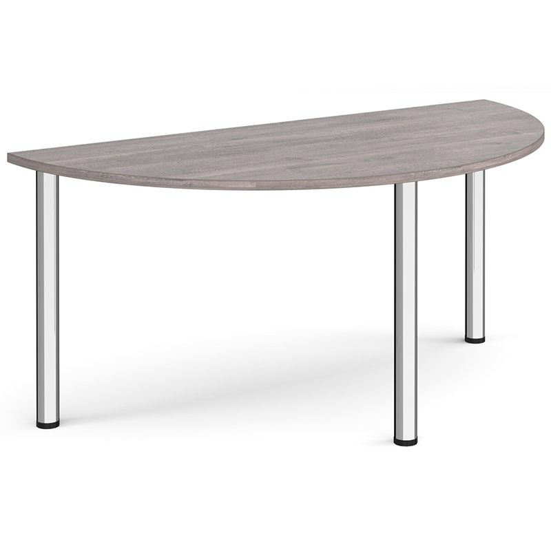 Semi Circular Radial Leg Meeting Table - 1600mm x 800mm