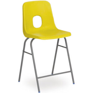 Series E Polypropylene Classroom Stacking Stool - 575mm High - Set of 4