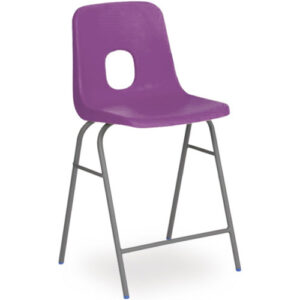 Series E Polypropylene Classroom Stacking Stool - 685mm High - Set of 4