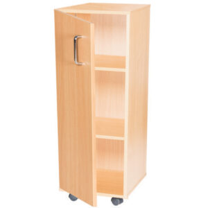 Single Door Wooden Storage Cupboard - 943mm High