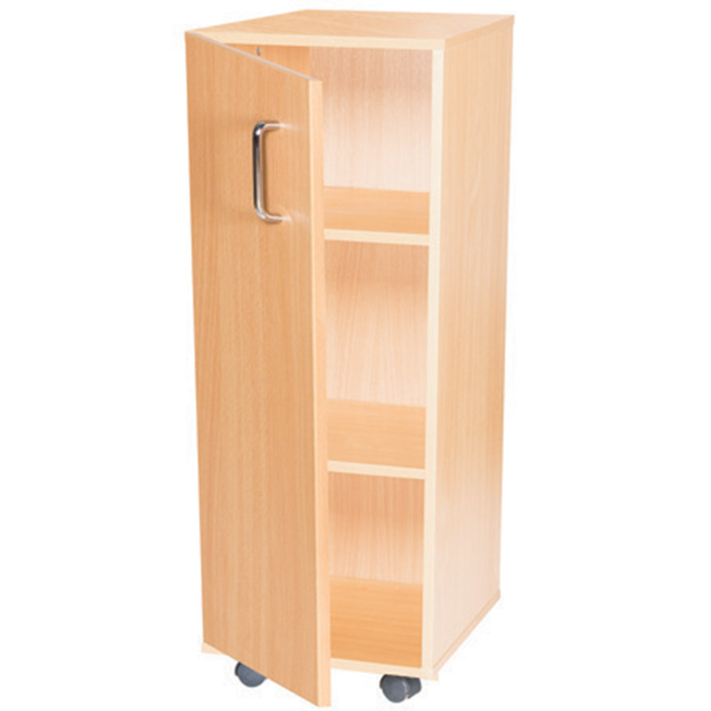 Single Door Wooden Storage Cupboard - 943mm High