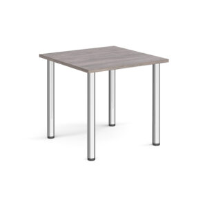 Square Radial Leg Meeting Table - 800mm x 800mm
