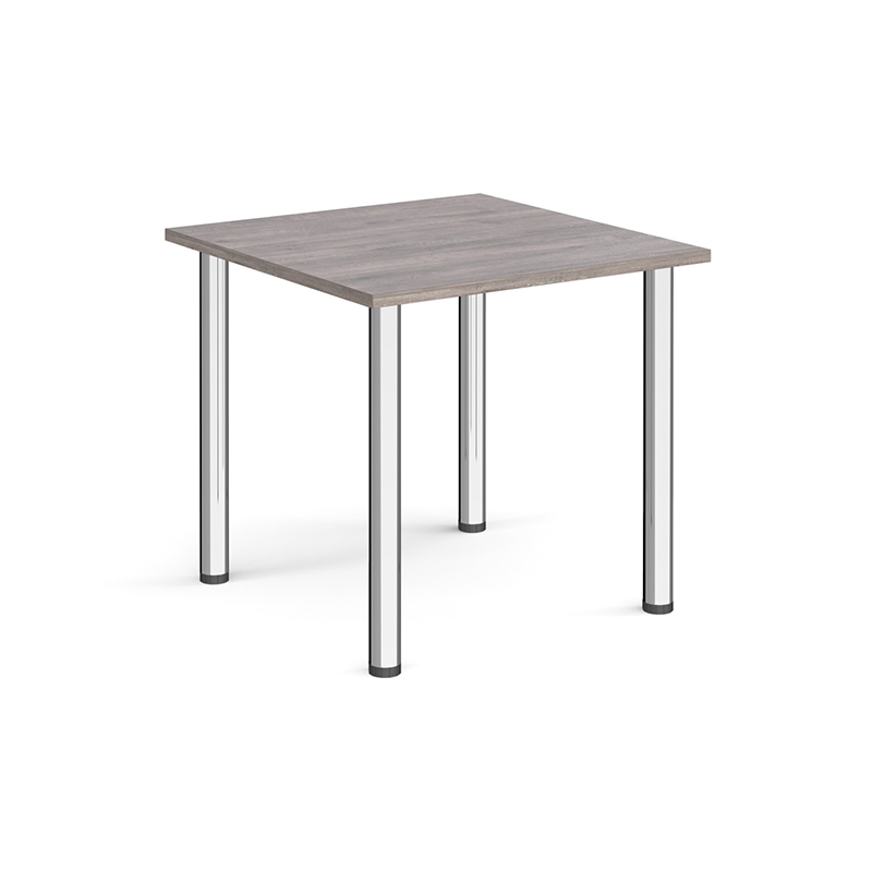 Square Radial Leg Meeting Table - 800mm x 800mm