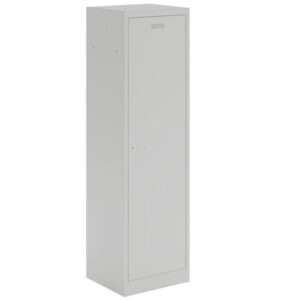 Steel Police Locker - Grey