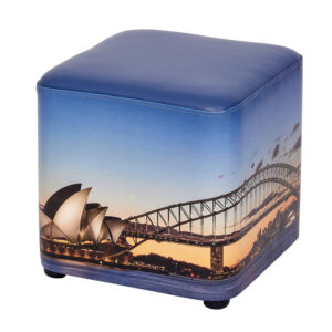 ACORN Durable City Scenery Soft Seat Pod - Sydney Cube