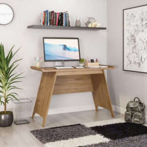 Tanta Trestle Home Office Desk - Beaufort Oak