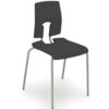 The-SE-Perfect-Posture-Classroom-Stacking-Chair-260mm-High-Ebony-Nobis-Education-Furniture