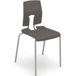 The-SE-Perfect-Posture-Classroom-Stacking-Chair-260mm-High-Slate-Grey-Nobis-Education-Furniture