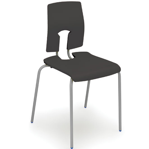 The-SE-Perfect-Posture-Classroom-Stacking-Chair-430mm-High-Ebony-Nobis-Education-Furniture