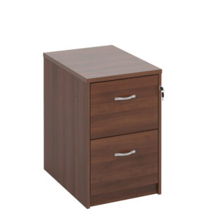 Wooden 2 Drawer Filing Cabinet - 730mm High