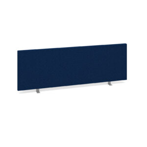 Straight Desktop Fabric Screen - 1200mm x 400mm