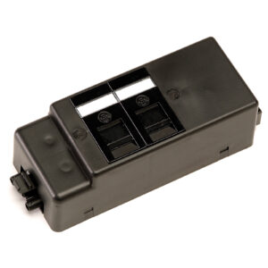 Black Under Desk Power Bar 3