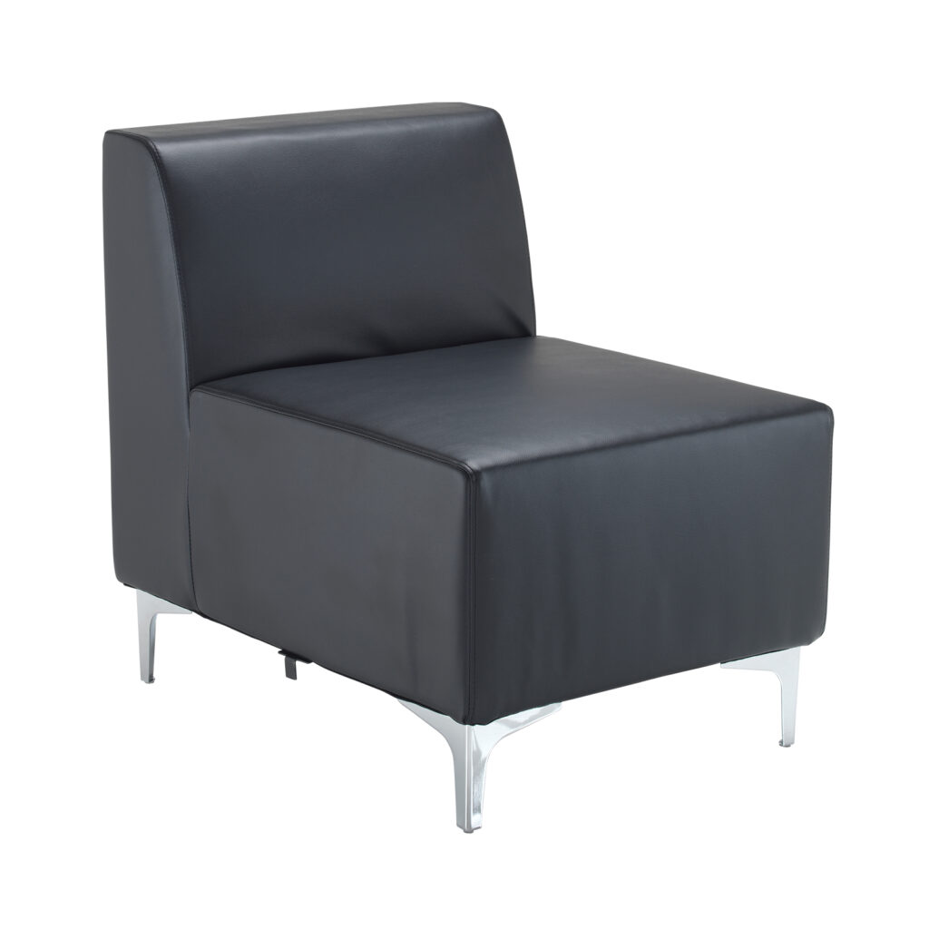 Quatro Leather Modular Reception Seating