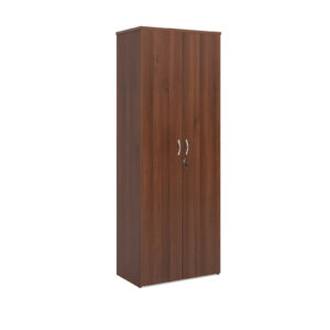 NEXT DAY Universal Wooden Double Door Cupboard - 2140mm High