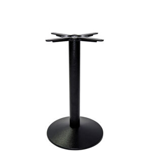 Medium Dome Black Cast Iron Table Base – Commercial Grade