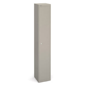 NOFCLK121G - Bisley lockers with 1 door 305mm deep